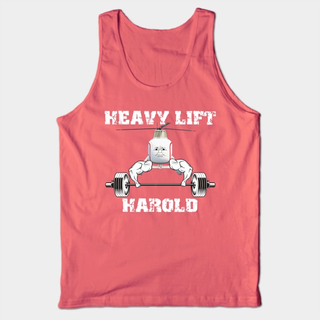 Heavy Lift Harold Tank Top by sketchfiles